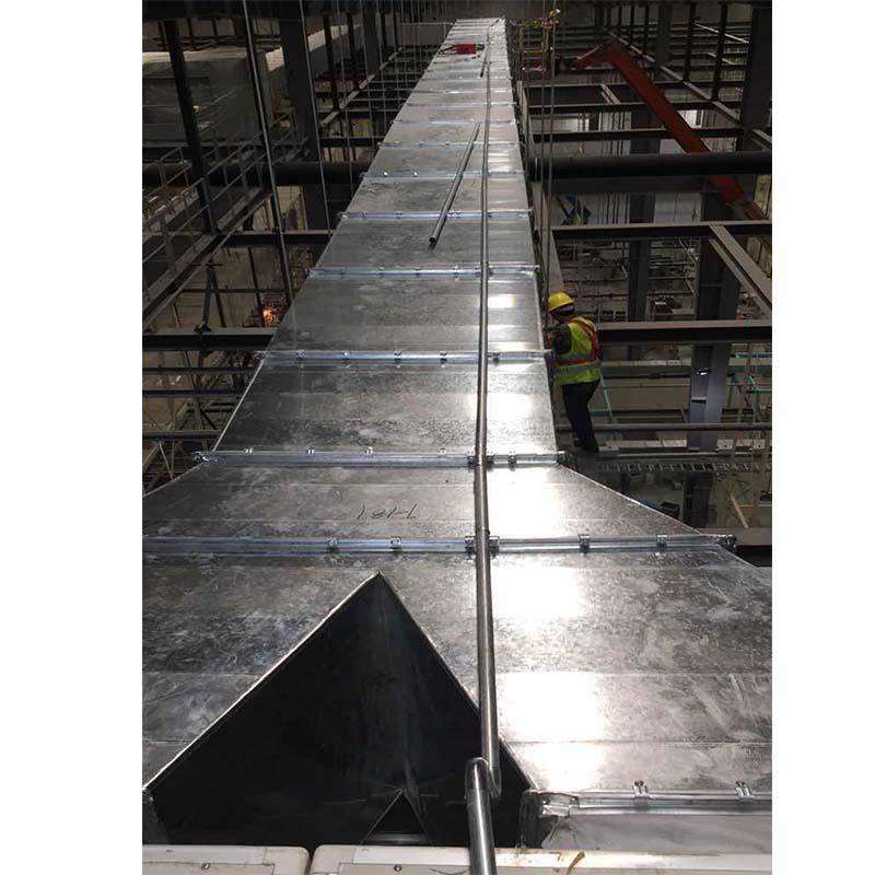 工廠消防排煙風(fēng)管安裝